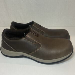 Red Wing Womens Comfort Pro Safety Toe Slip On Work Shoes 2308 Brown Size 7.5 B